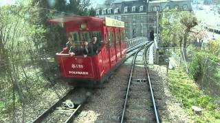 Standseilbahn 8000.01 Zürich Polybahn Talfahrt - Funicular