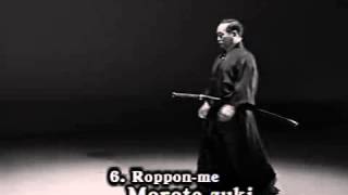 Kata Seitei 06 Roppon-me - Morote-zuki - High quality - Iaido ZNKR  - www.samurai-katana-shop.nl