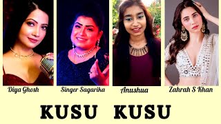 Kusu Kusu | Battle By Zahrah S Khan, Diya Ghosh, Singer Sagarika And Anushua | Battle Songs Zone