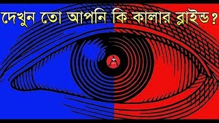 আপনি বর্ণান্ধ বা কালার ব্লাইন্ড কিনা জানতে ভিডিওটি এখনই দেখুন