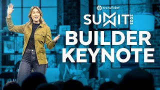 Snowflake Summit 2023 Builder Keynote