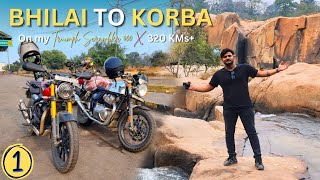 Aisa Waterfall Kahi Nahi Dekha Hoga 😍 | Ep-01 | Bhilai to Korba On Triumph Scrambler 400 X