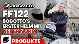 Der Bogotto FF122 - neue Norm, neuer Helm!