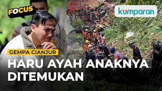 Detik-detik Evakuasi Jenazah Korban Gempa Cianjur