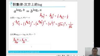 【賈伯斯中小班數理】【數與式】【No.15.3】- 對數律-次方上的log