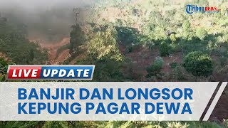 Banjir dan Longsor Kepung Pagar Dewa Perbatasan Lampung Barat dan Sumsel, 17 Rumah Terendam