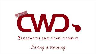 CWD x Tutorial Saving a training 💻🇺🇸