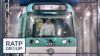 Visite d'une machine à laver le métro | RATP