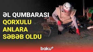 Qazaxda əl qumbarası aşkarlandı | ANAMA-dan vətəndaşlara xəbərdarlıq