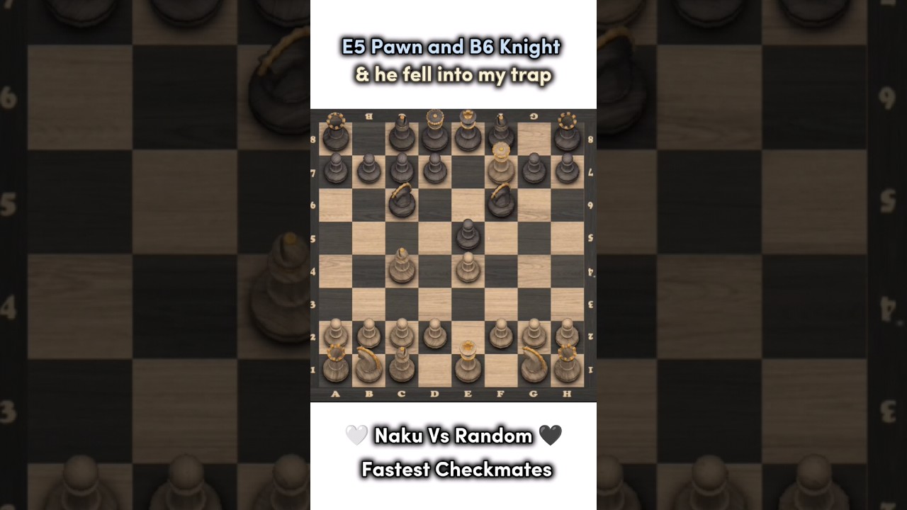 The Fastest Checkmate | #chess - YouTube