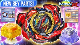 NEW BEYBLADE PARTS \u0026 DETAILS FROM DANGEROUS BELIAL, PROMINENCE PHOENIX, B-191 Special Starter Set!