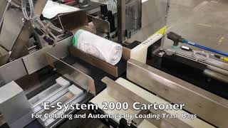 Econocorp E-System 2000 Automatically Loading \u0026 Collating Trash Bags