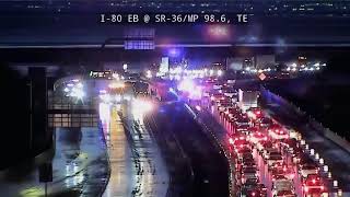 All lanes blocked on westbound I-80 after several crashes near Tooele-Salt Lake County border