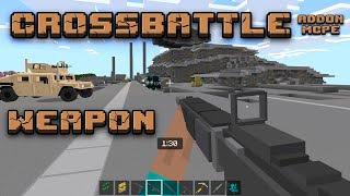 Engage in Intense Shootouts with the Crossbattle Mod for Minecraft PE! 🔫🔥