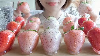 【咀嚼音】高級いちご飴を作って食べる【ASMR/EATINGSOUNDS】