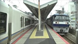 【JR神戸線】JR貨物 EF210-901号機牽引 貨物列車 元町駅通過