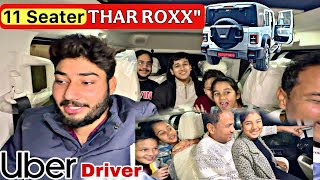 I became TAXI DRIVER in Greater Noida 😂 with THAR ROXX 💸💸