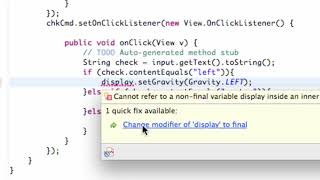 Android Application Development Tutorial 29 Set Gravity within Java YouTube