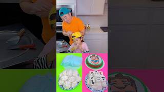 Minecraft cake vs Emoji marshmallow ice cream challenge!🍨 #funny by Ethan Funny Family