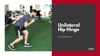 Unilateral Hip Hinge