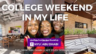 A Weekend In My Life At NYU ABU DHABI (Senior Year)