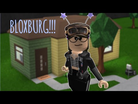 Playing Bloxburg! [First Time] ~ ROBLOX - YouTube