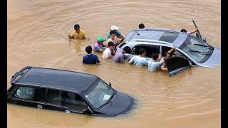 أخطر فيضانات 2024 قبل قليل في المغرب خطير شاهد لحظة هجوم الواد على ساكنة امطار غزيرة في المغرب اليوم