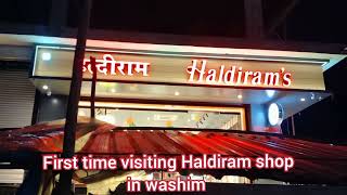 Haldiram Shop Washim #haldiramnamkeen #washimnews #washim