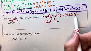 Multiply Polynomials (Example 4)