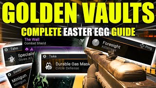 NEW 2022 Rebirth Island Easter Egg Guide - Golden Vaults Warzone EE