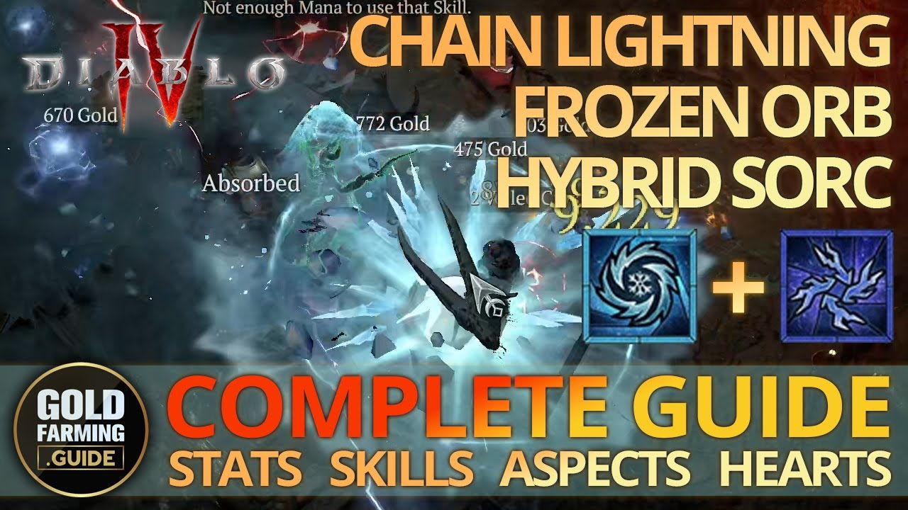 Diablo 4 Chain Lightning & Frozen Orb Hybrid Complete Build Guide For ...