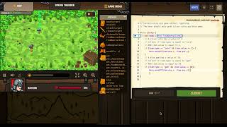 CodeCombat - Spring Thunder - JavaScript