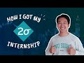 How I got a Two Sigma Internship (for Software Engineering)