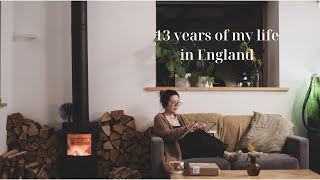 My slow living country life vlog #40 The story of 13 years of my life in England/Weaving tapestry