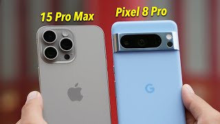 iPhone 15 Pro Max vs Google Pixel 8 Pro : Pertarungan Kamera!