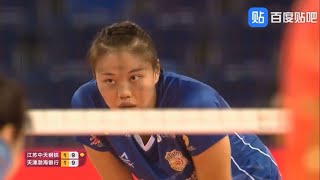 龚翔宇, 江苏女排 vs 天津女排，2020-2021 全国女排联赛，Gong Xiangyu, Highlights, China Volleyball League 2020-2021，中国女排