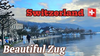 BEAUTIFUL ZUG SWITZERLAND: WINTER SEASON VIEW