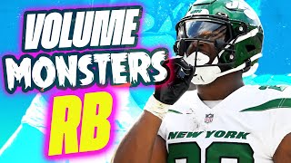 Running Back Volume MONSTERS - Running Backs to Carry Your Team - 2024 Fantasy Football Advice
