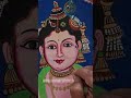 fabric tanjore painting | Tanjore Painting classes #shorts