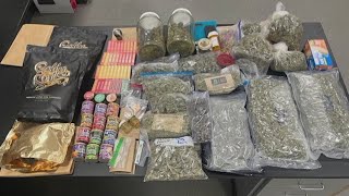 Deputies in Comal County found pounds of pot and stacks of cash in drug bust