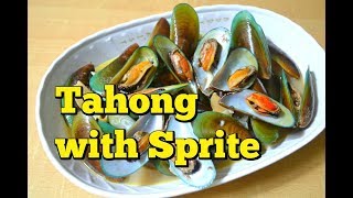 Ginisang Tahong with Sprite