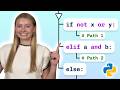 Python Elif and Logical Expressions - Visually Explained