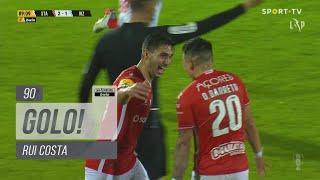 Goal | Golo Rui Costa: Santa Clara (3)-1 FC Vizela (Liga 21/22 #25)