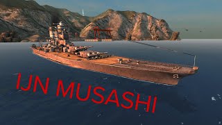 battle of warships | IJN MUSASHI | redgmvn