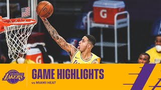 HIGHLIGHTS | Kyle Kuzma (23 pts, 4 reb) vs Miami Heat