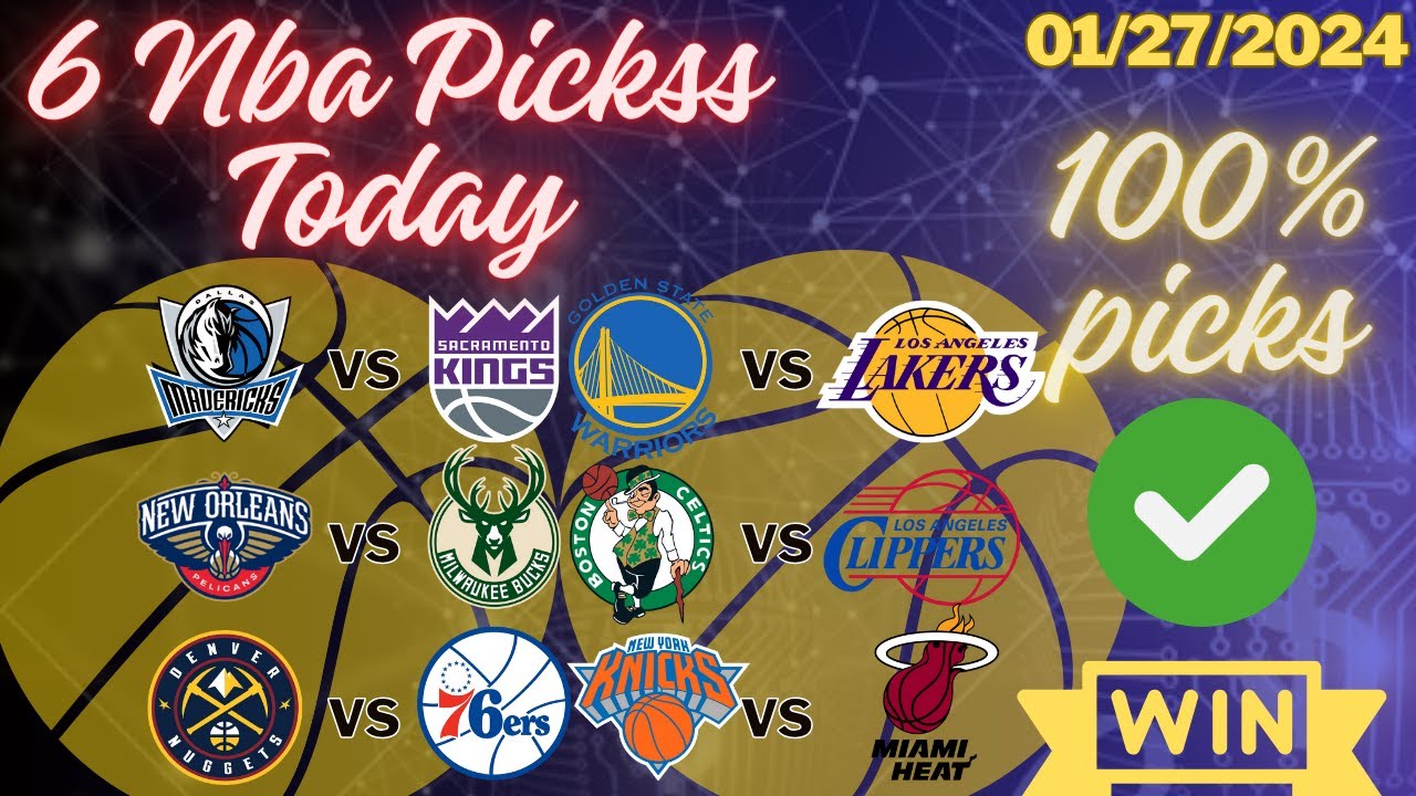 Free Nba Picks Today | Picks & Predictions Friday 1/27/24 | 6 Picks In ...