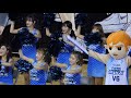 4k 181215 치어리더 유주흔 직캠 cheerleader 유블리 focus 3 4쿼터 응원 fancam by jjaga 삼성생명vs신한은행 @용인시실내체육관