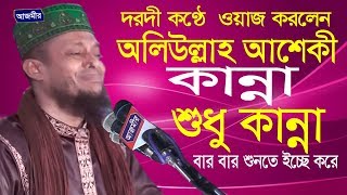 কান্না শুধু কান্না  ওয়ালী উল্লাহ আশেকী | Waliullah Aasequi | Bangla Waz | 2019