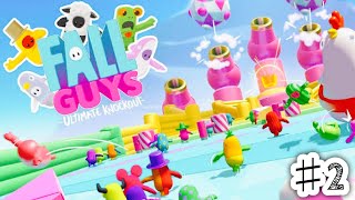 【Fall Guys】#2　1週間で200万本売れたゲームで1位になった男。