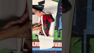 $500 1985 AIR JORDAN 1 BRED/BANNED UNBOXING SUPER LIMITED 10K PAIRS #bred1 #airjordan #jordan